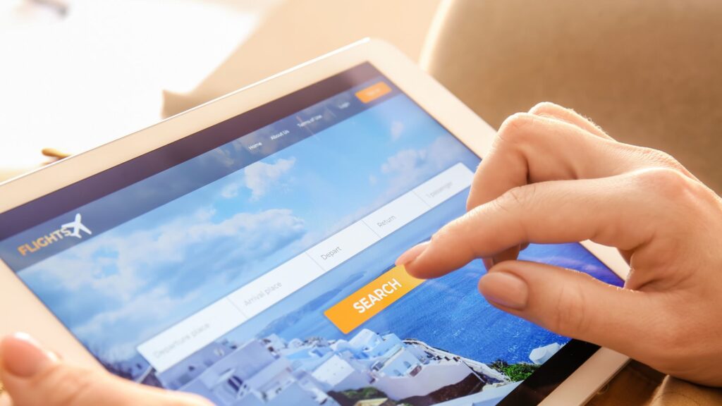 international flight booking